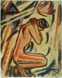 Kneeling Female Figure